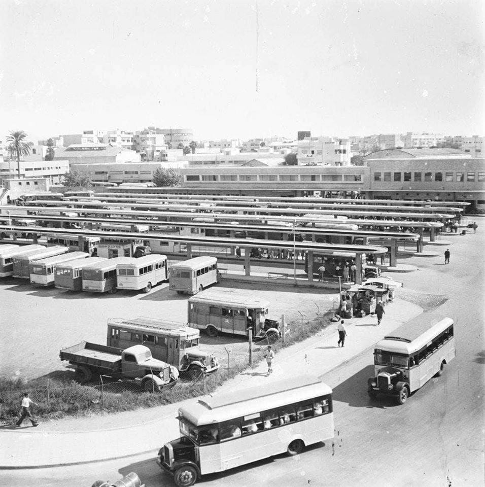 La gare de bus de Yafa